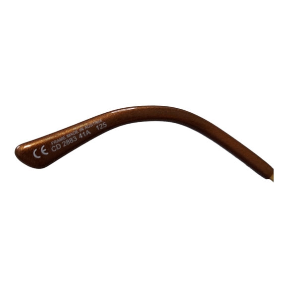 Christian Dior CD Made in Austria 2883 41A Frame 58 17 125 Gold eyewear eyeglass - Picture 13 of 16